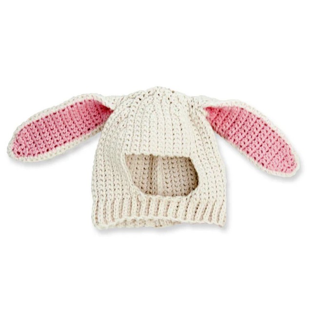 Crochet Bunny Ear Up Hat Pattern