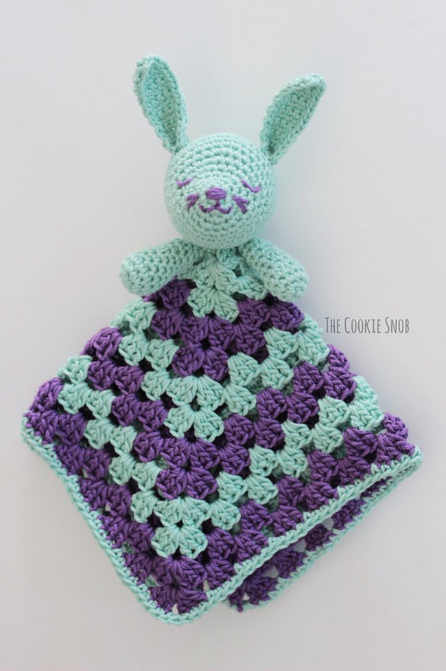 Crochet Bunny Lovey Pattern