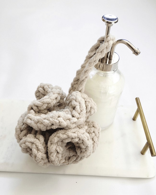 Crochet Chunky Bath Pouf Pattern