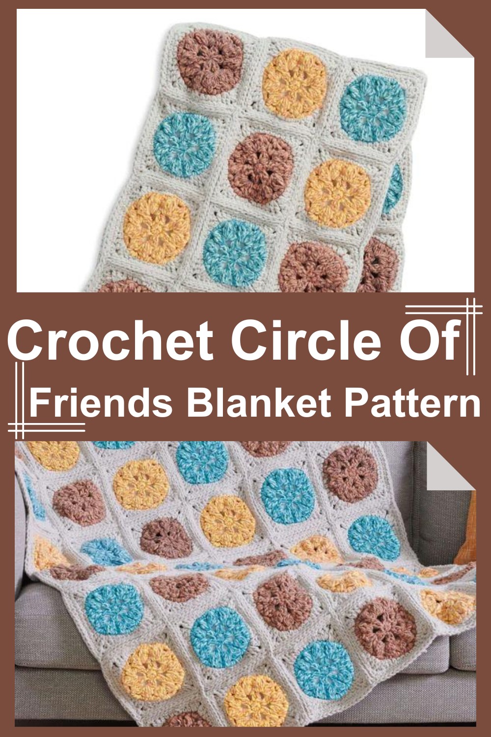 Crochet Circle Of Friends Blanket Pattern