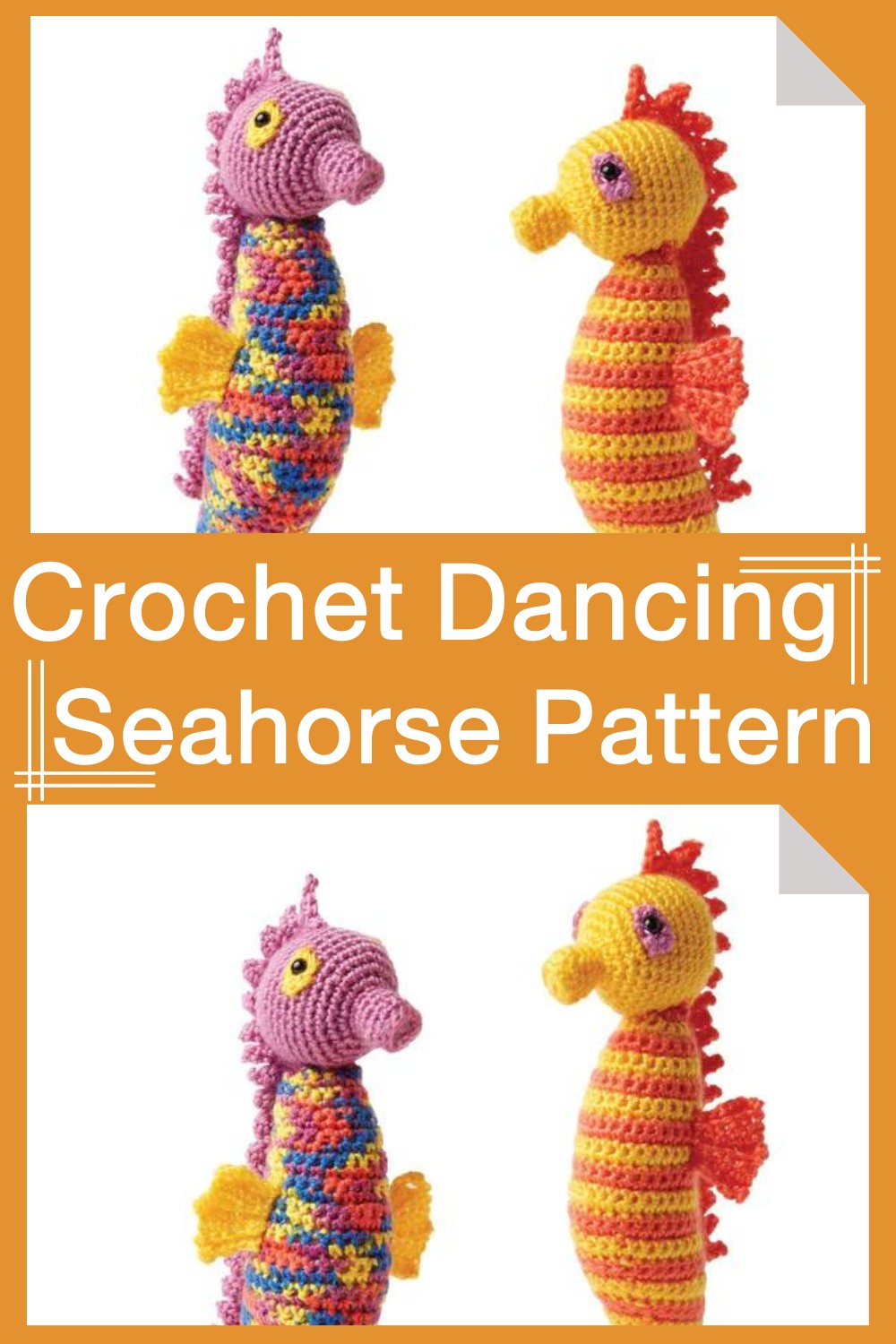 Crochet Dancing Seahorses Pattern