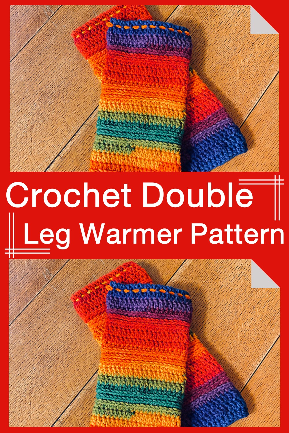 Crochet Double Leg Warmer Pattern