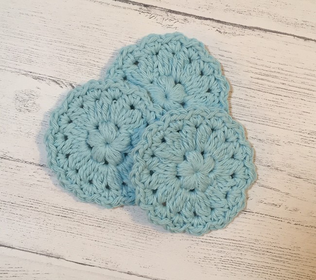 Crochet Dreamcatcher Face Scrubby Pattern