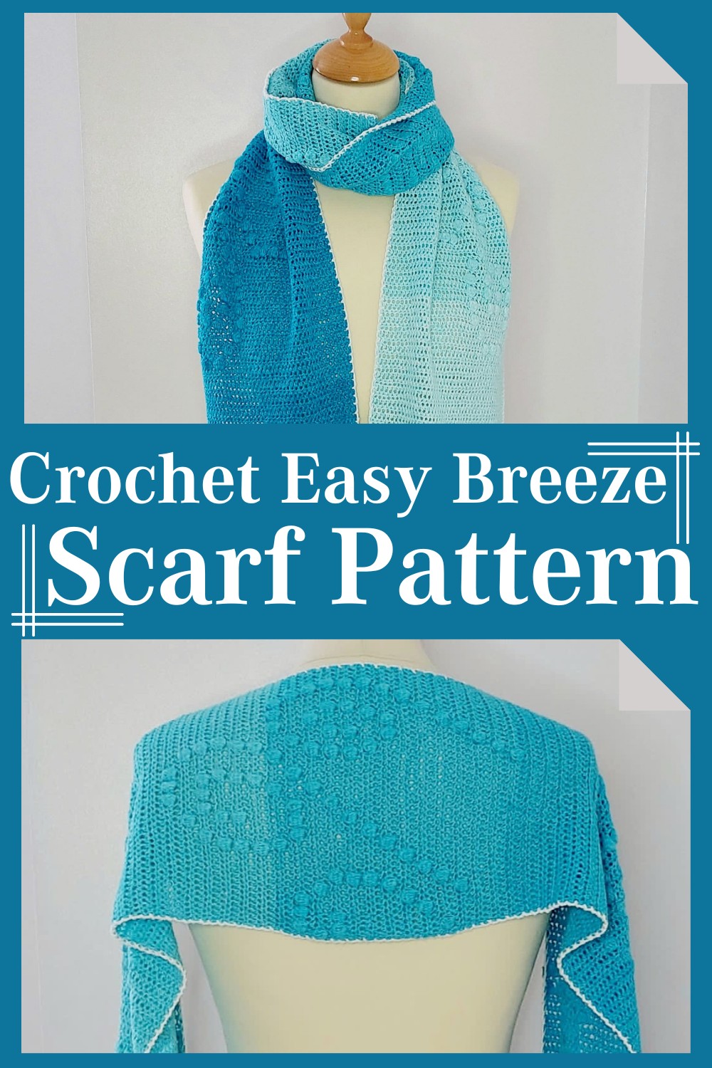 Crochet Easy Breeze Scarf Pattern