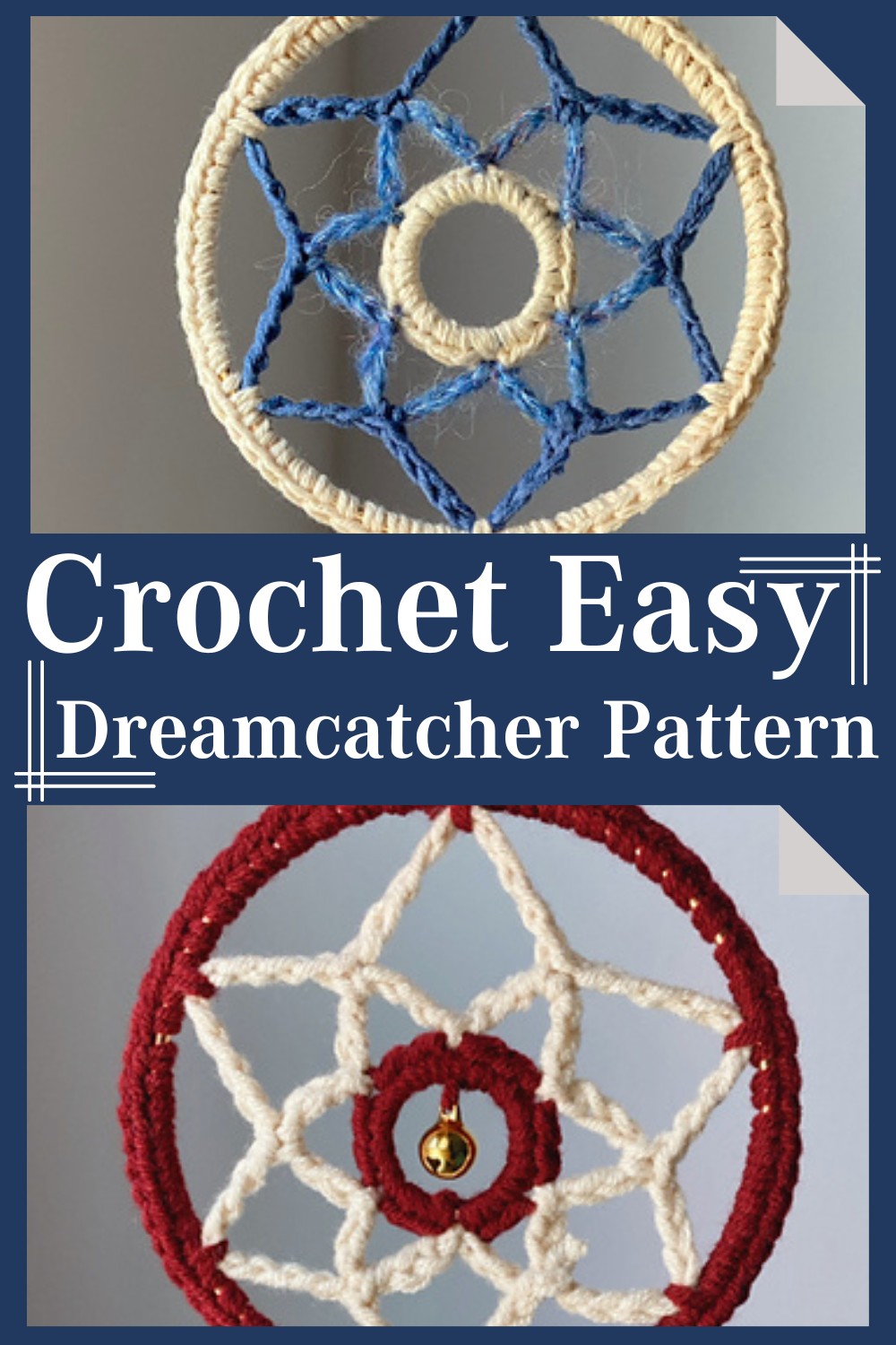 Crochet Easy Dreamcatcher Pattern