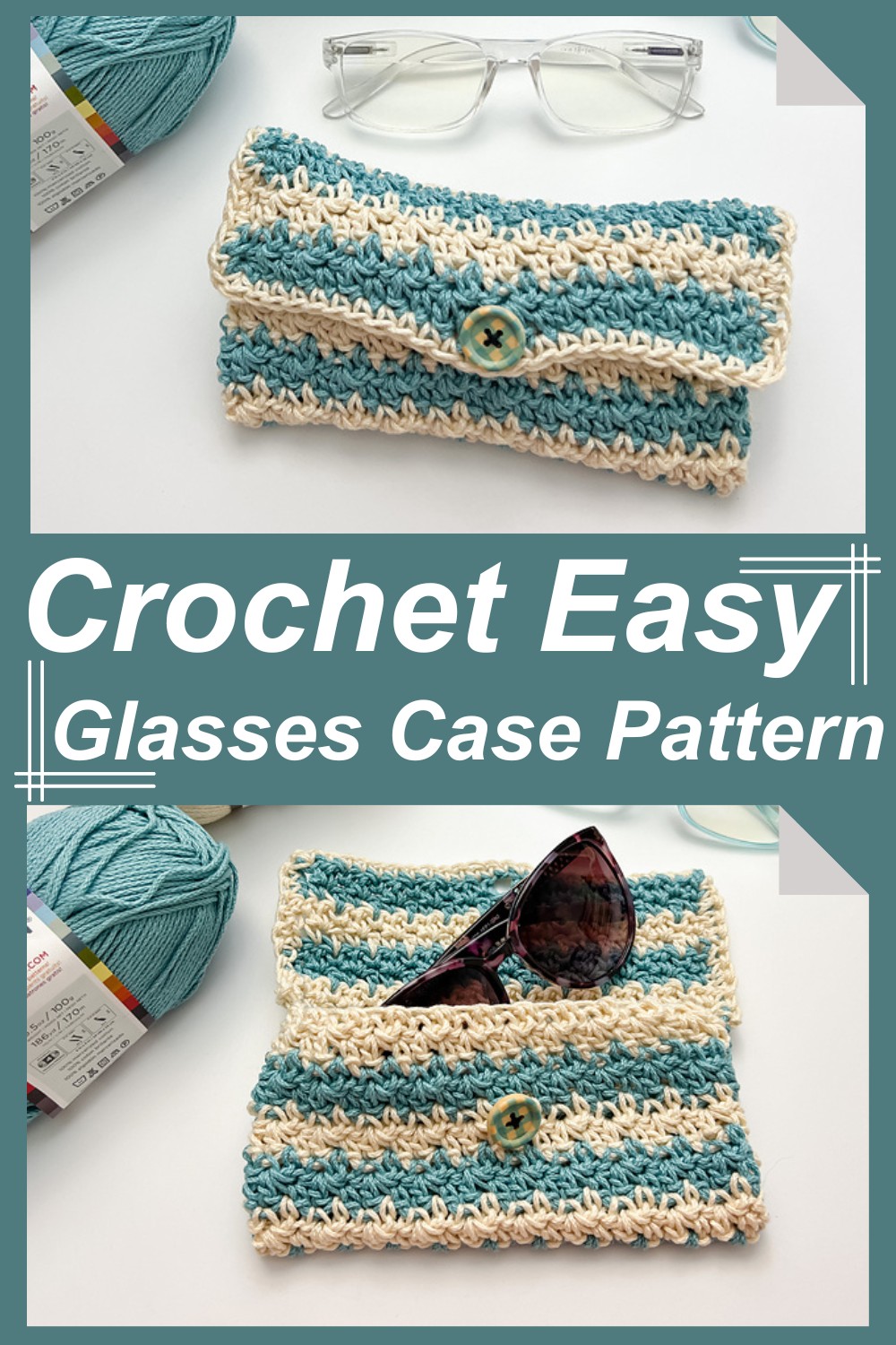 Crochet Easy Glasses Case Pattern