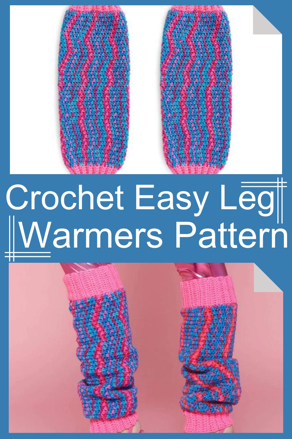 Crochet Easy Leg Warmers Pattern