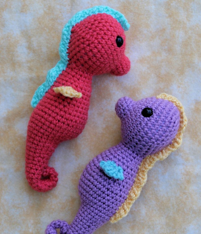 Crochet Easy Seahorse Pattern