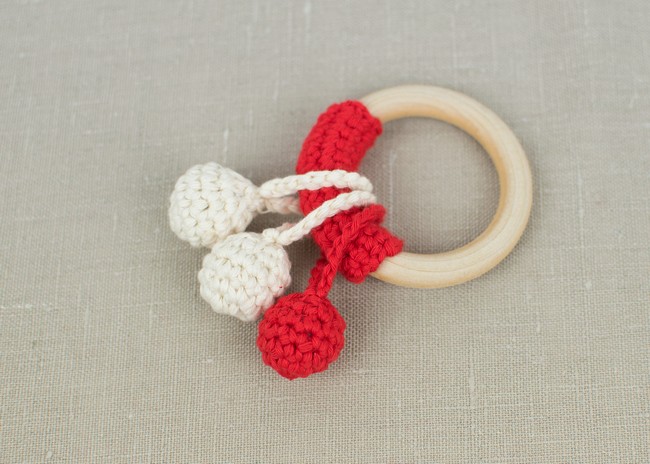 Crochet Easy Teething Ring Tutorial Pattern