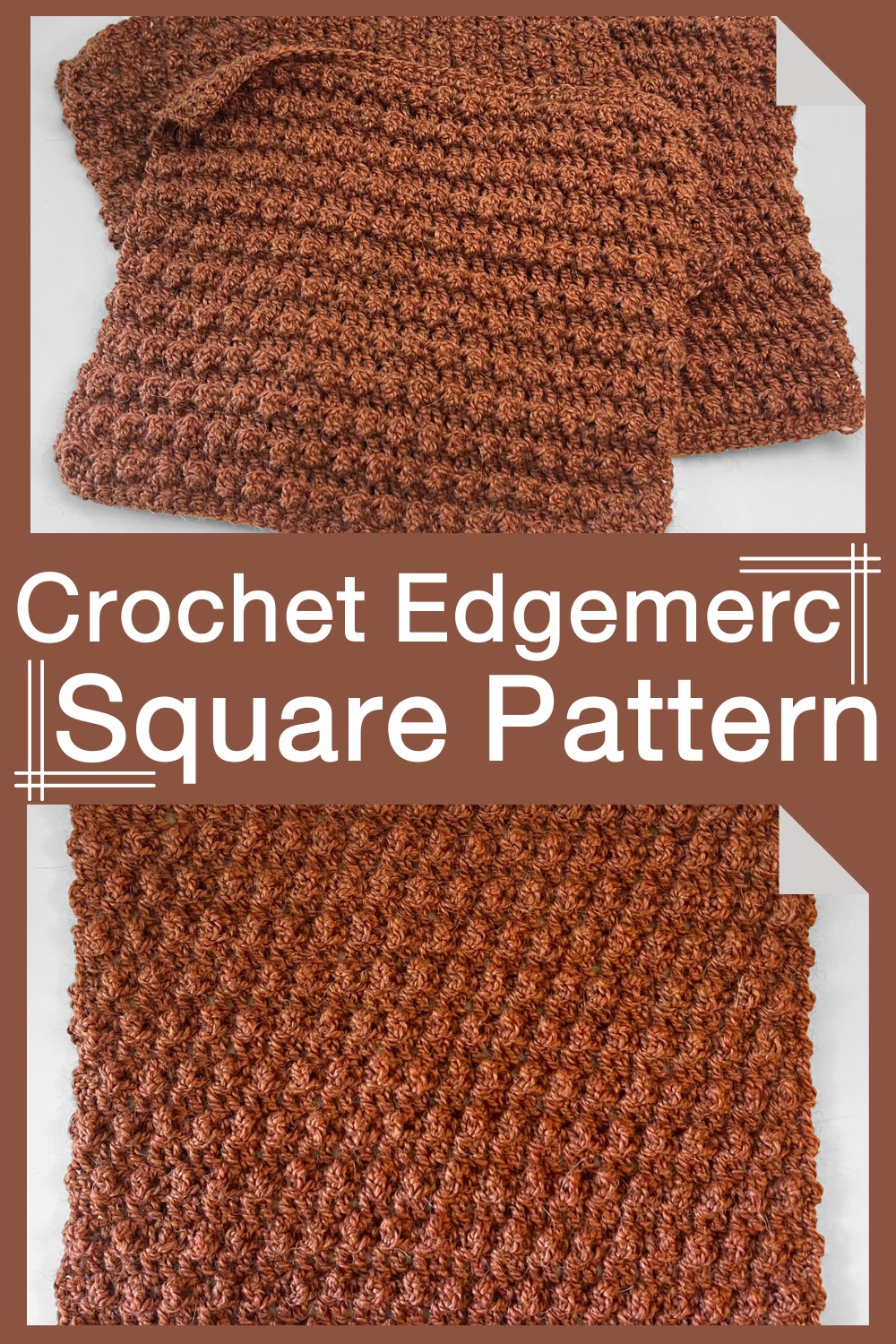 Crochet Edgemerc Square Pattern