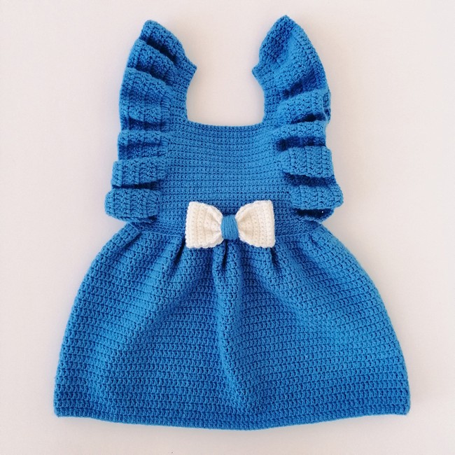 Crochet Enchanted Baby Dress Pattern