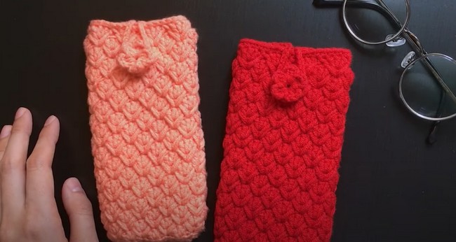 Crochet Eyeglass Case