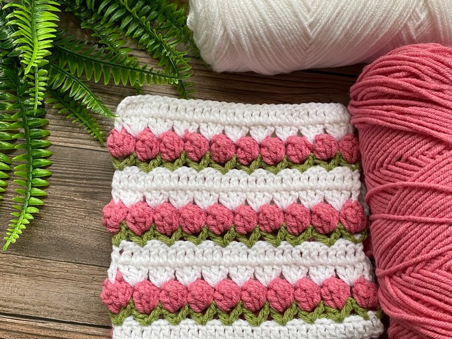 Crochet Favorite Tulip Blanket Pattern