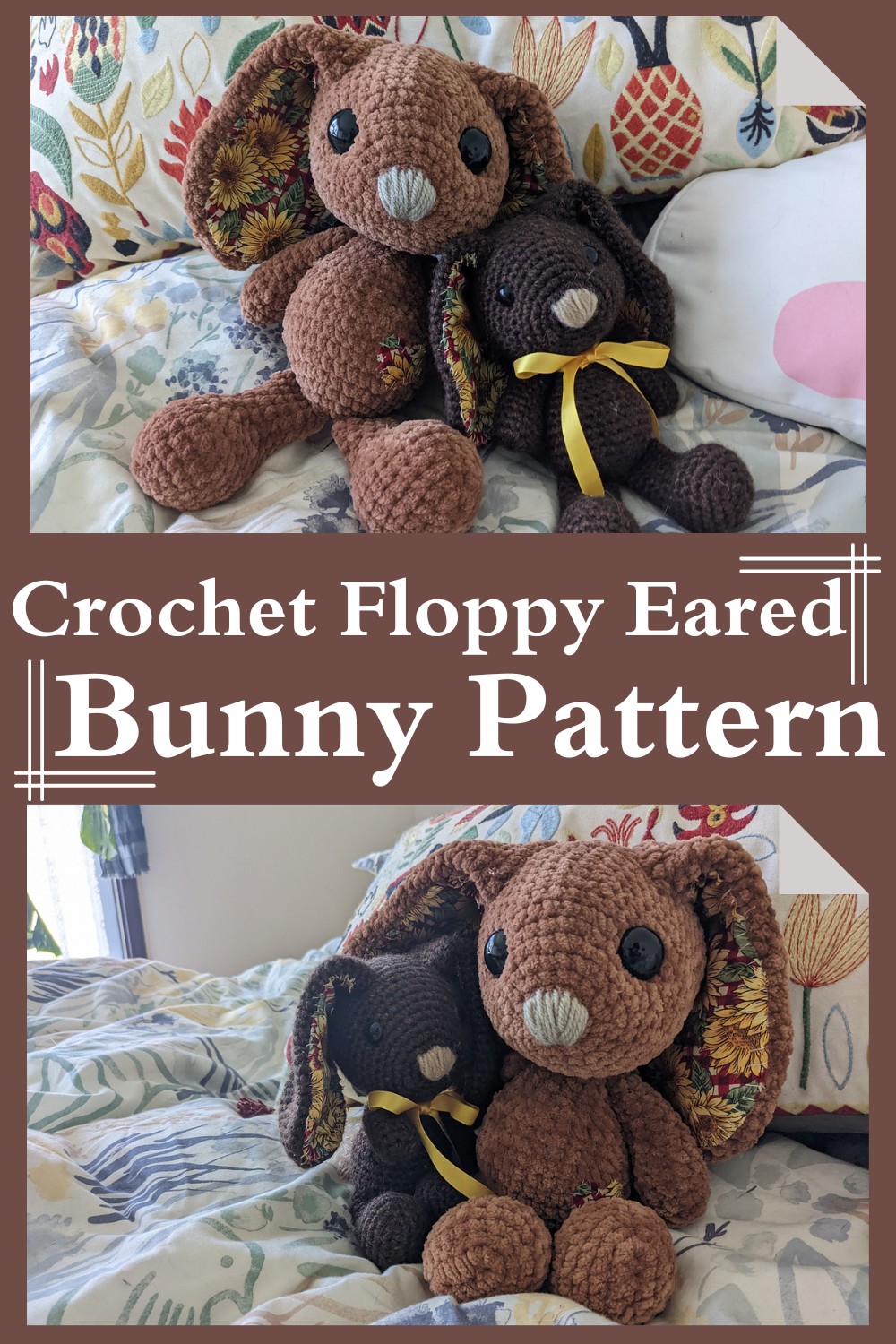 Crochet Floppy Eared Bunny Pattern