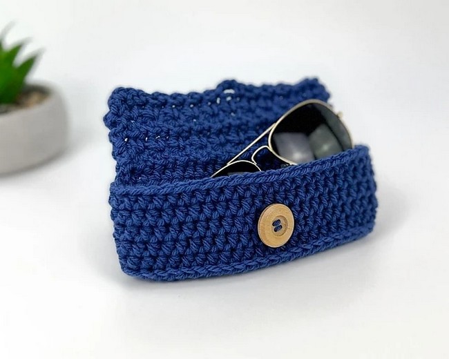 Crochet Glasses Case Pattern