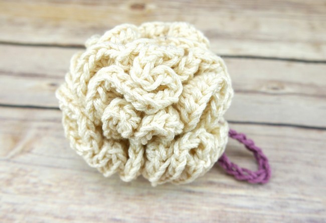 Crochet Mini Spa Pouf Pattern