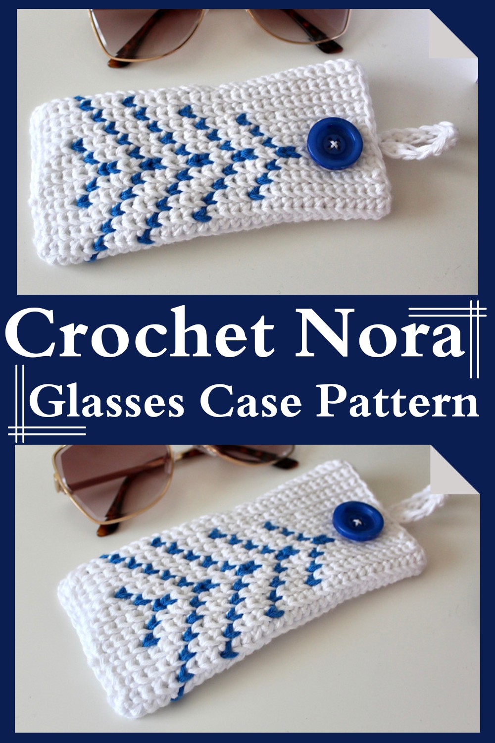 Crochet Nora Glasses Case Pattern