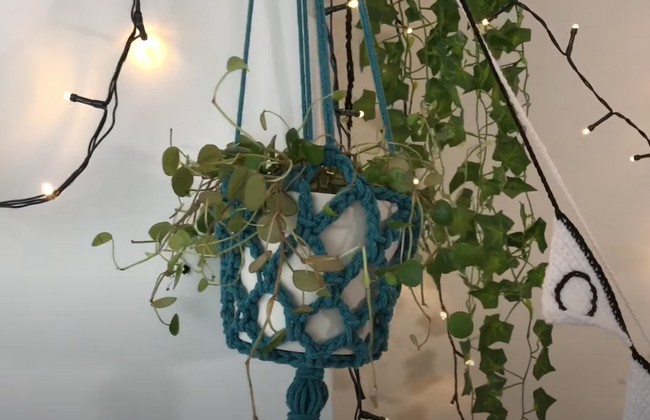 Crochet Plant Hanger Easy