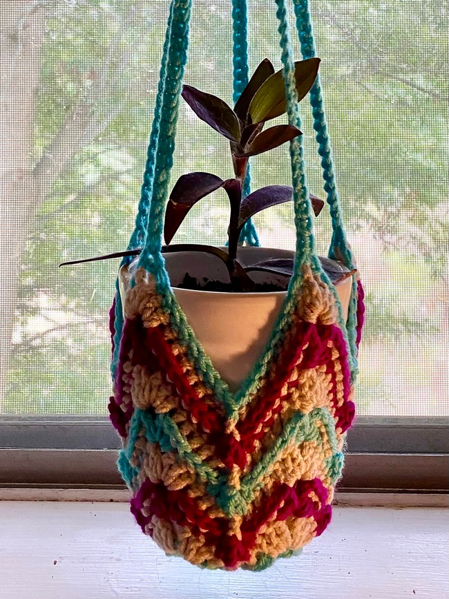 Crochet Plant Hanger Pattern