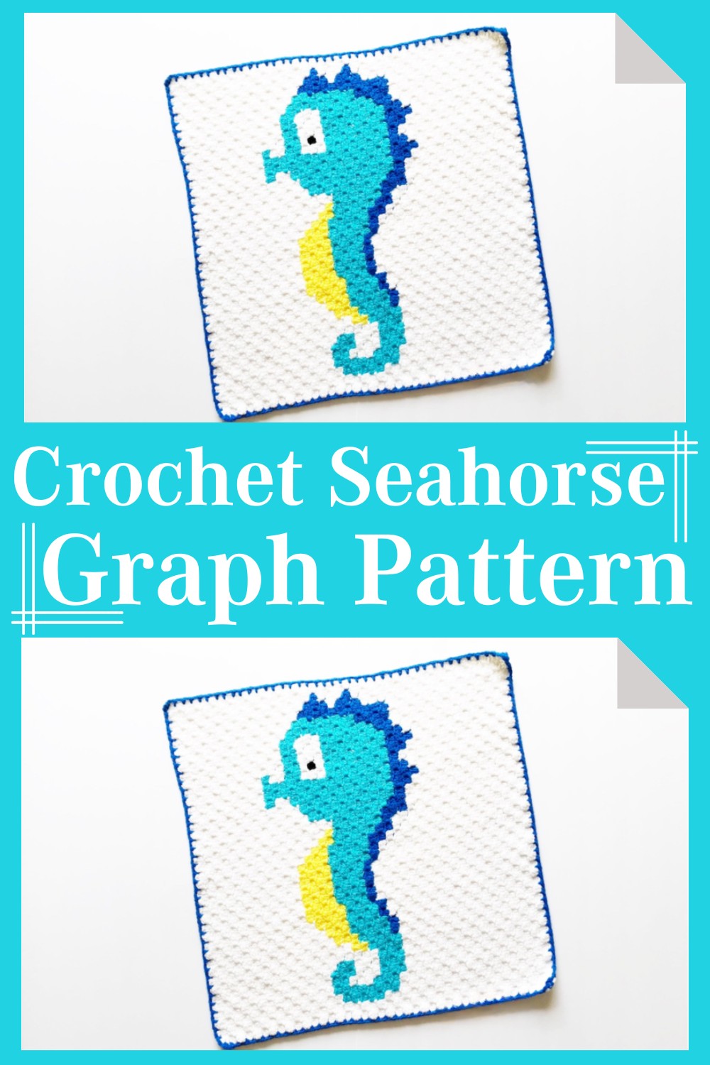 Crochet Seahorse Graph Pattern