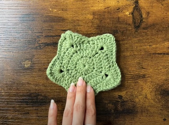 Crochet Star Coaster