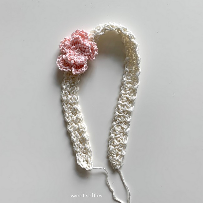 Crochet Summer Flower Headband Pattern