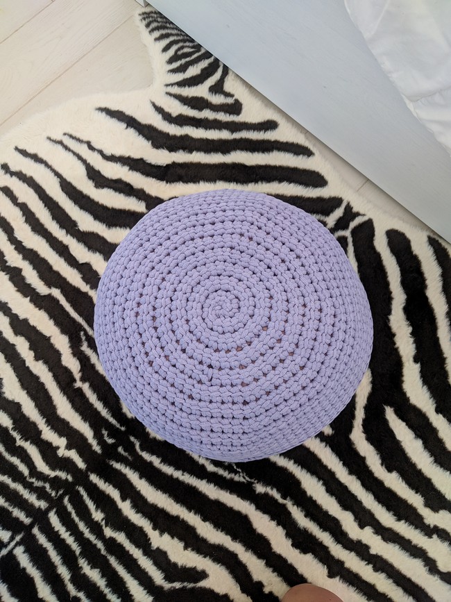 Crochet The Foolproof Floor Pouf Pattern