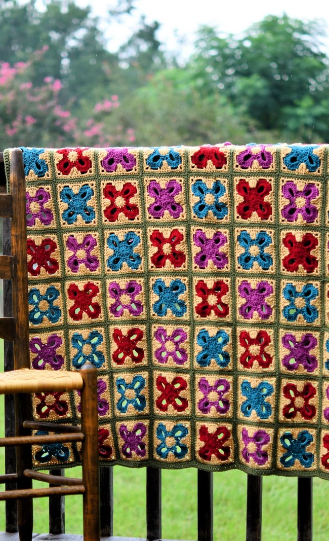 Crochet Trinity Jewels Afghan Pattern