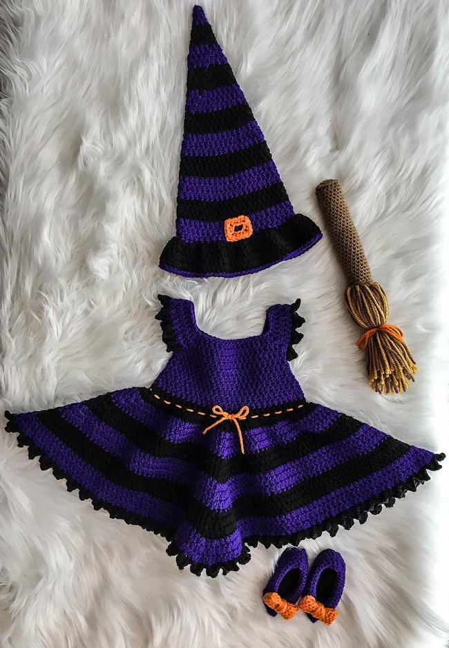 Crochet Witch Costume Pattern