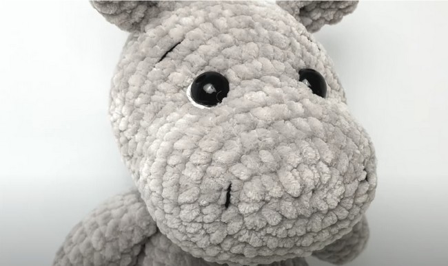 Easy Crochet Hippo