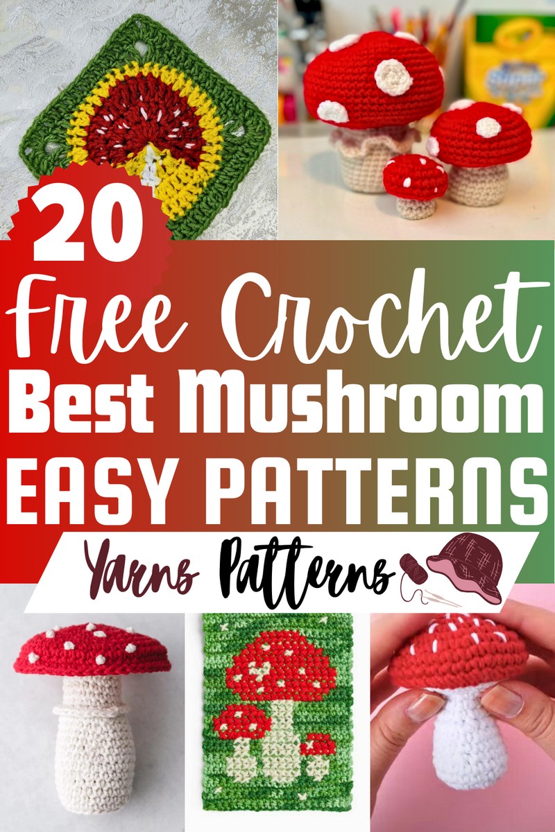 Free Crochet Mushroom Patterns