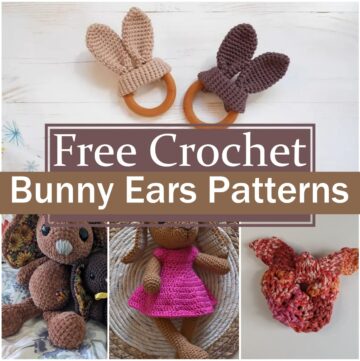 20 Free Crochet Bunny Ears Patterns