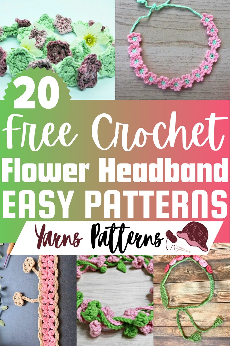 Free Crochet Flower Headband Patterns