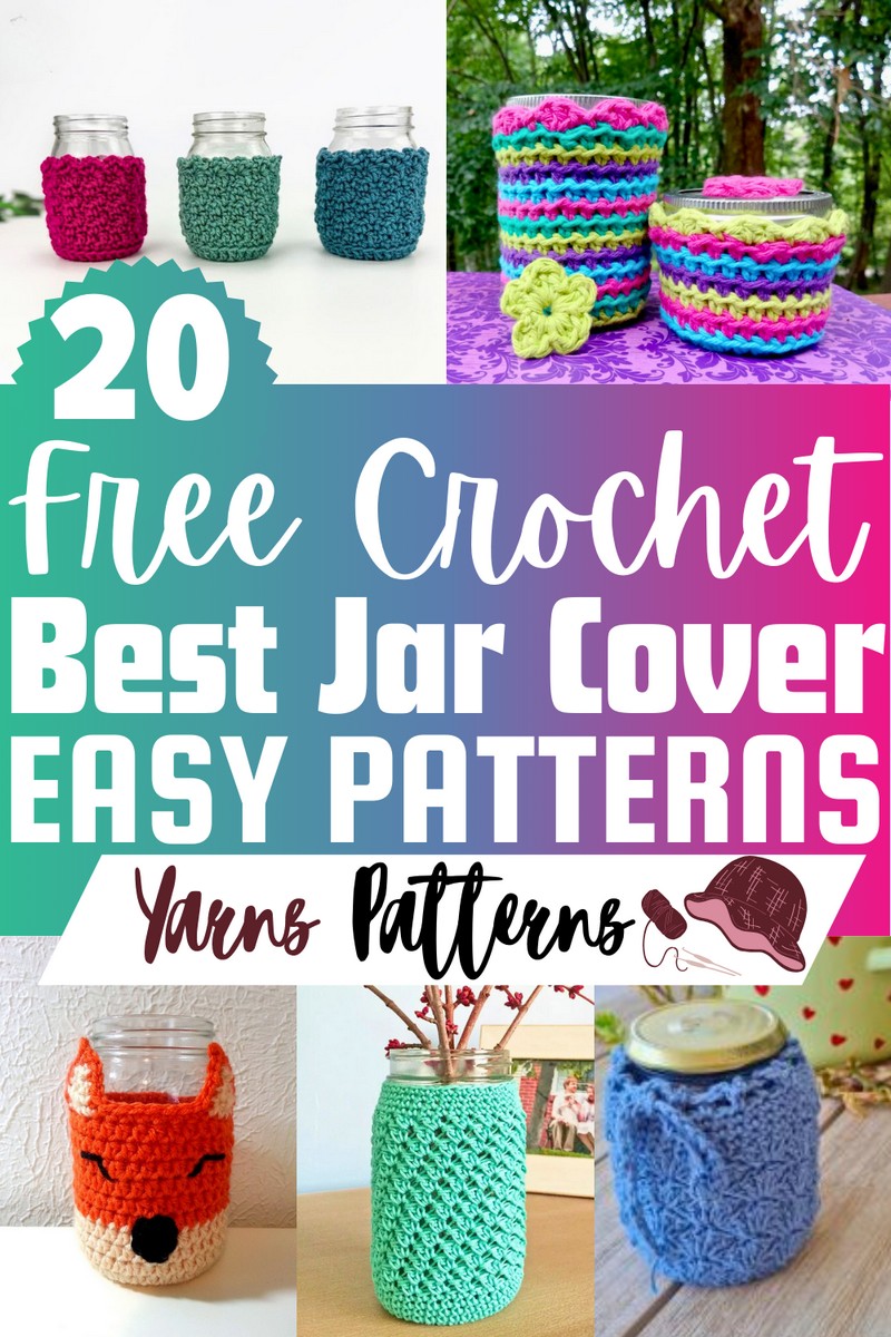 Free Crochet Jar Cover Patterns