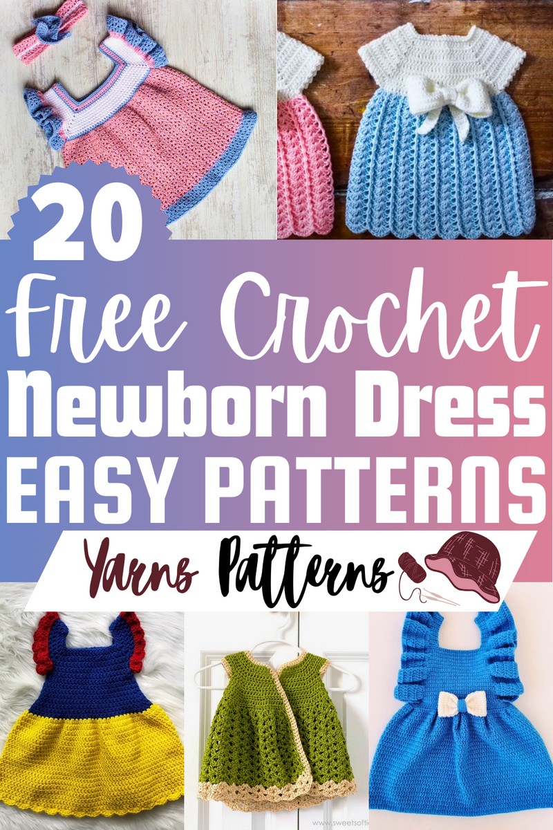 Free Crochet Newborn Dress Patterns