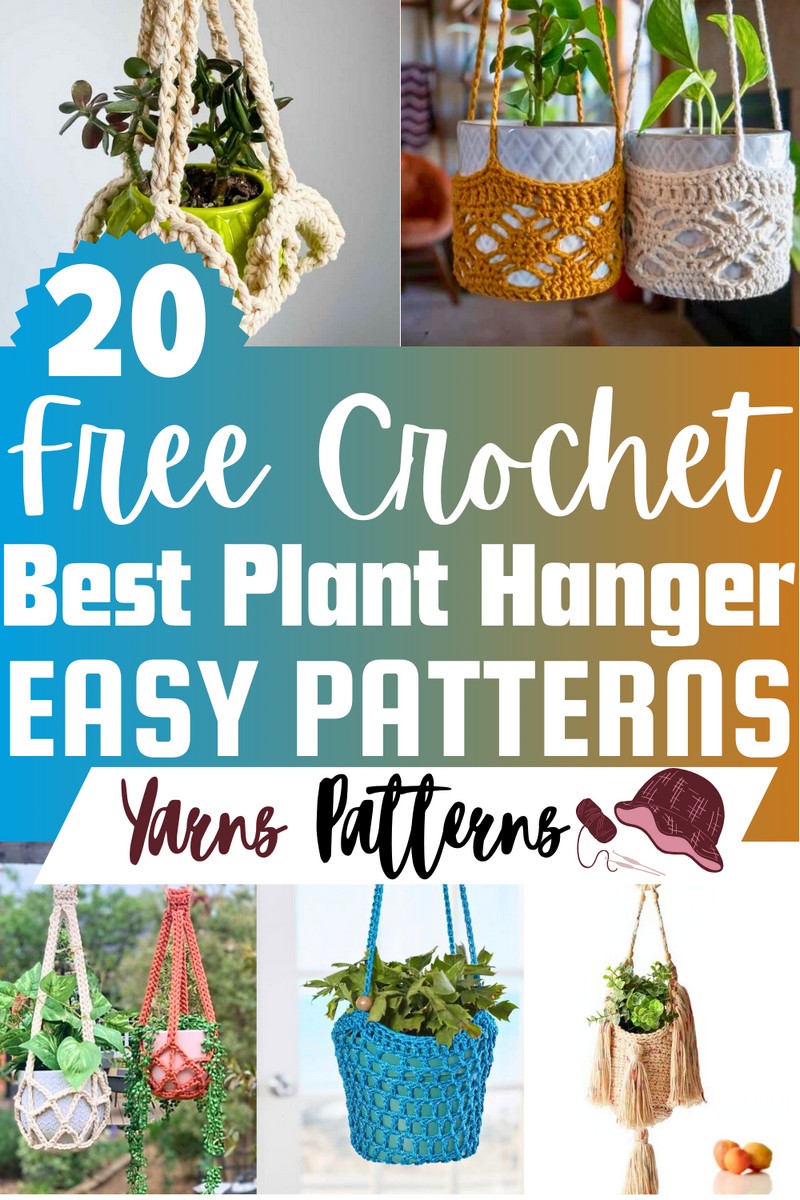 Free Crochet Plant Hanger Patterns