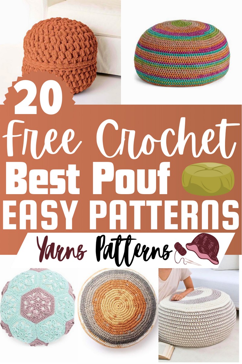 Free Crochet Pouf Patterns