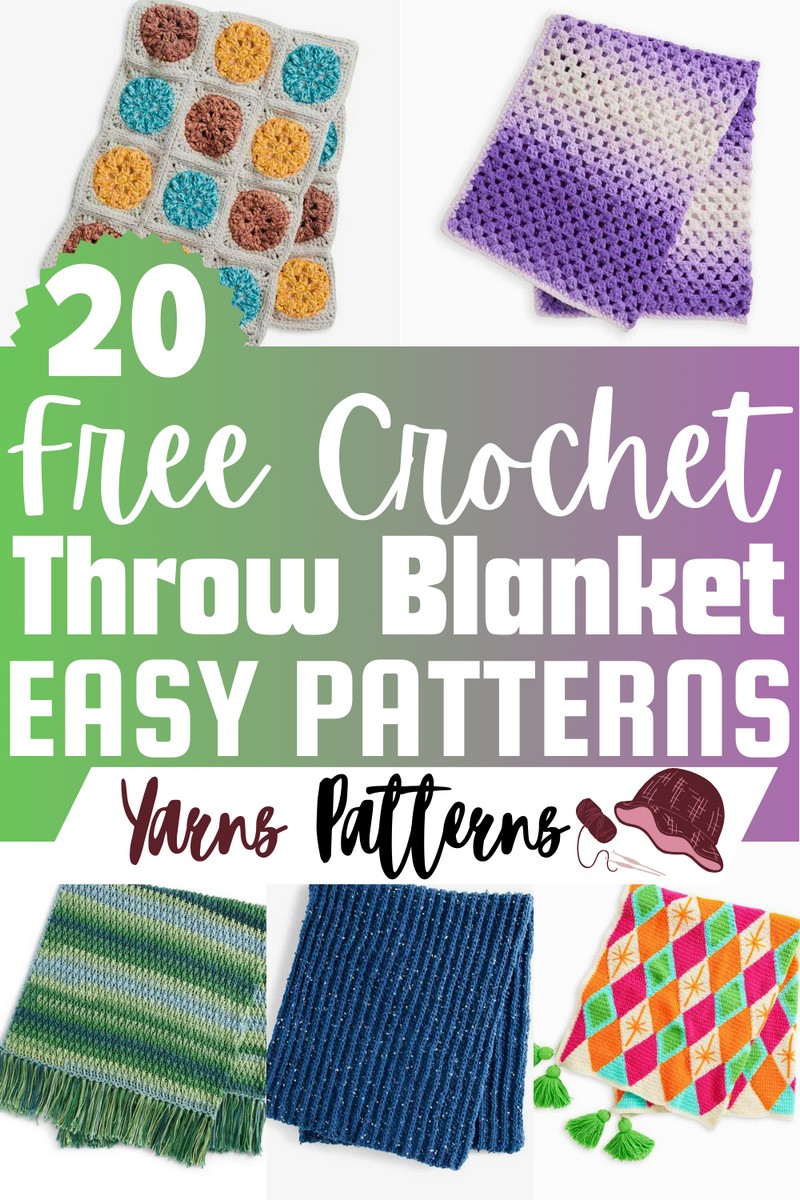 Free Crochet Throw Blanket Patterns