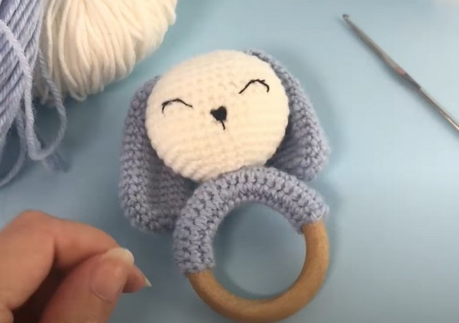 How To Crochet A Bunny Teether