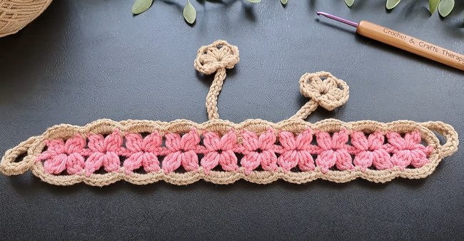 How To Crochet Flower Headband