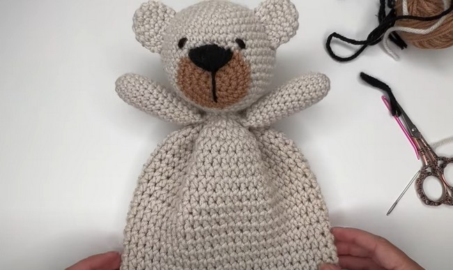 How To Make A Crochet Bear Lovey