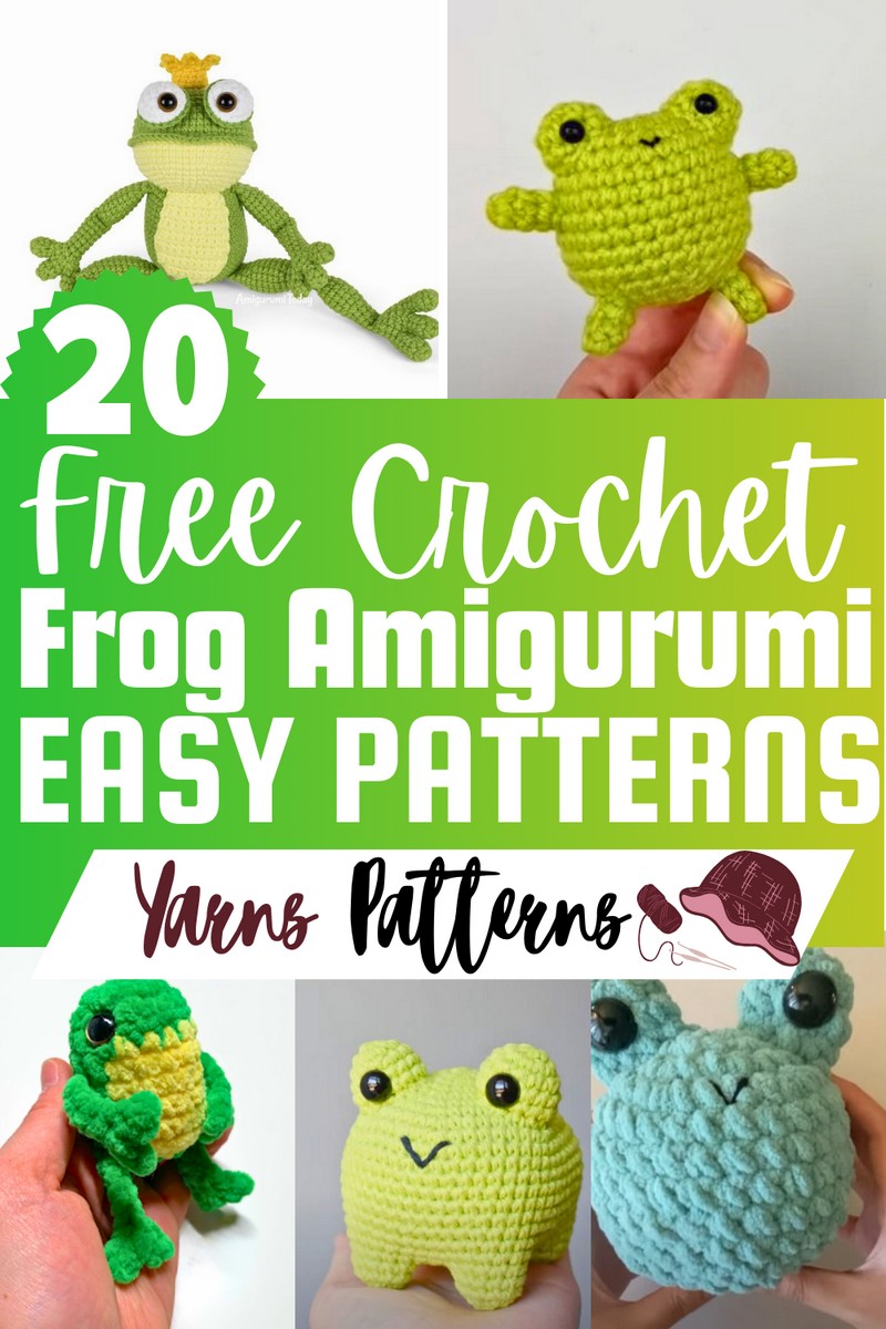 Free Crochet Frog Patterns