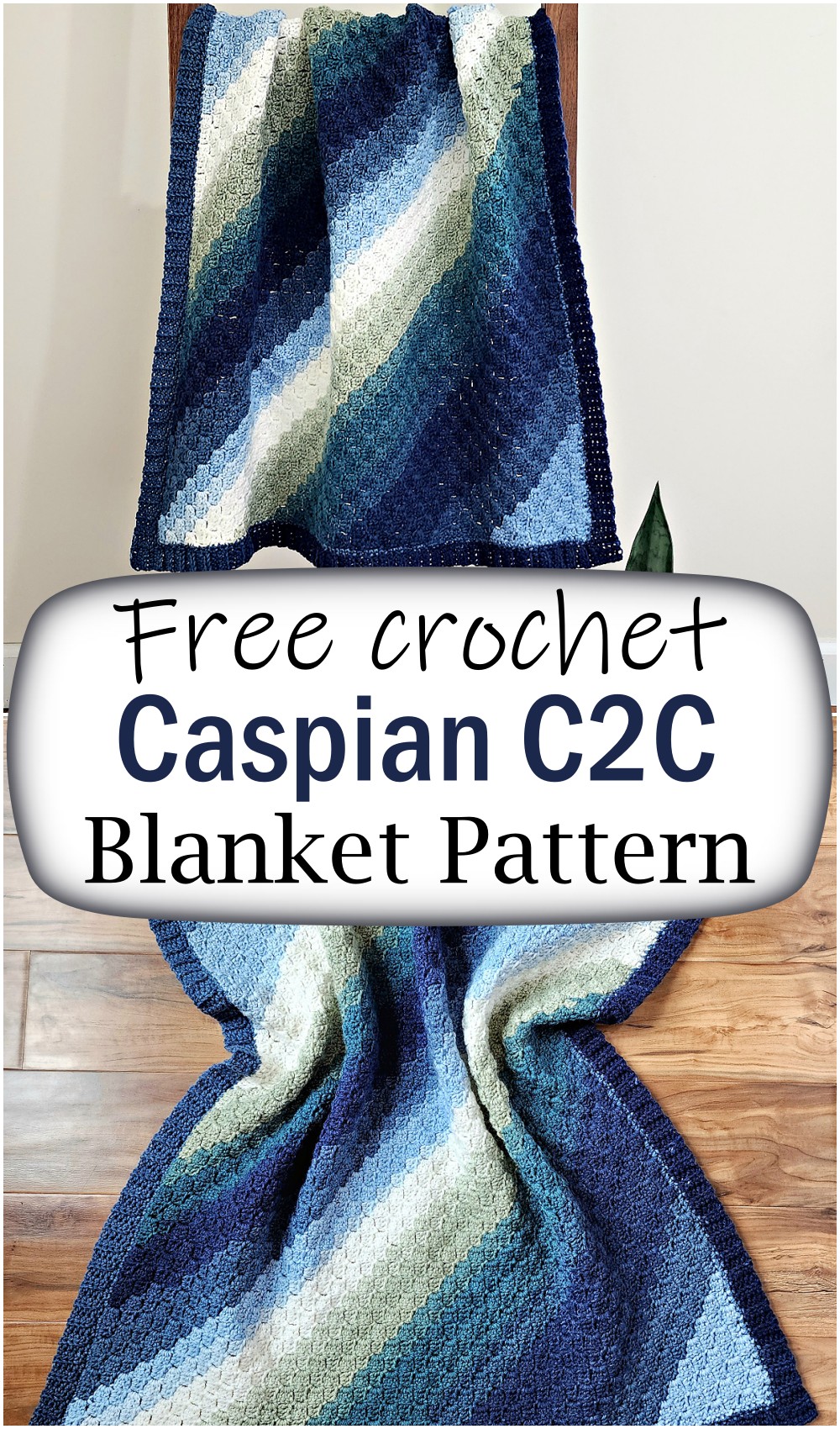 Caspian C2c Crochet Blanket