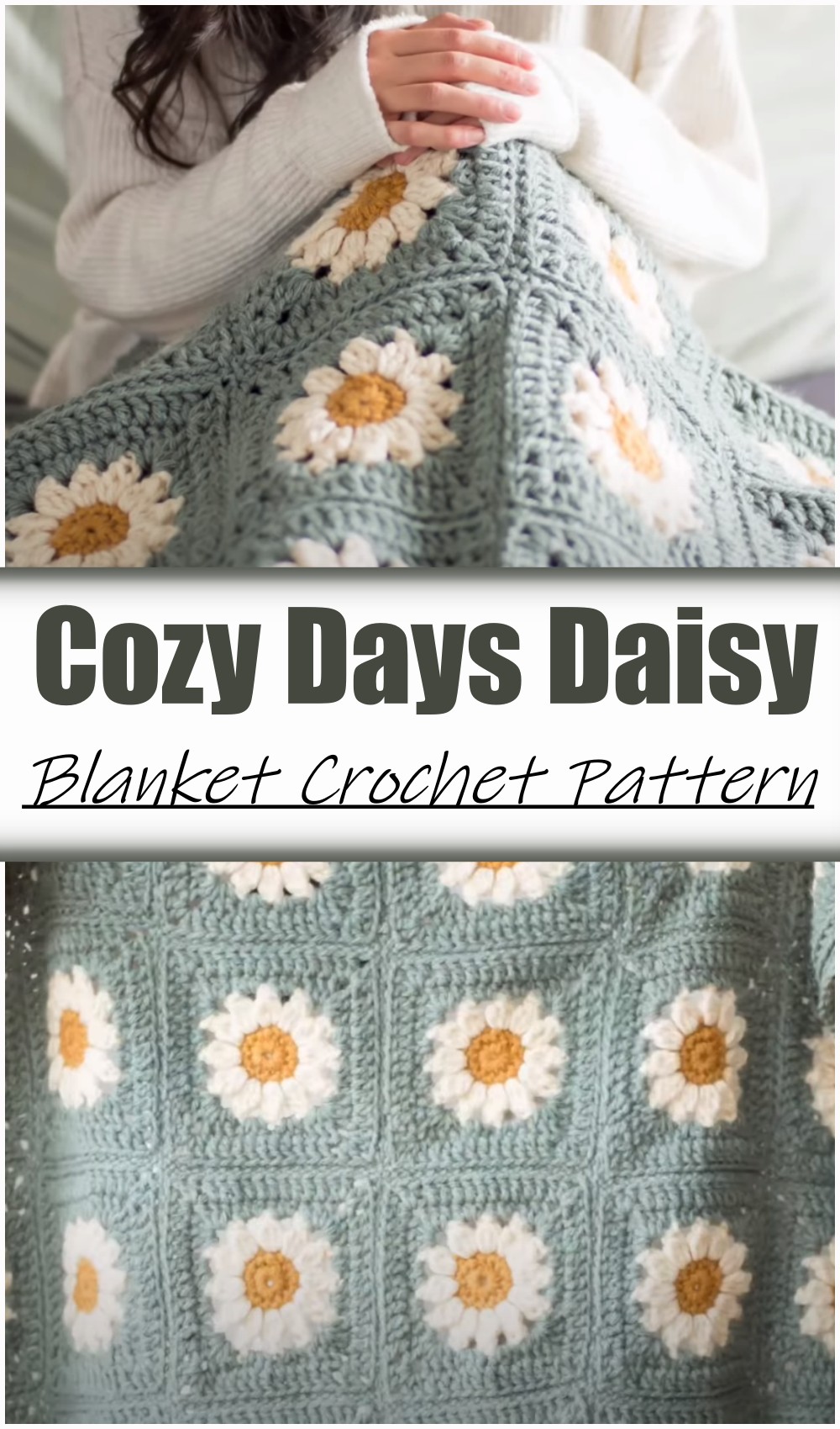 Cozy Days Daisy Blanket