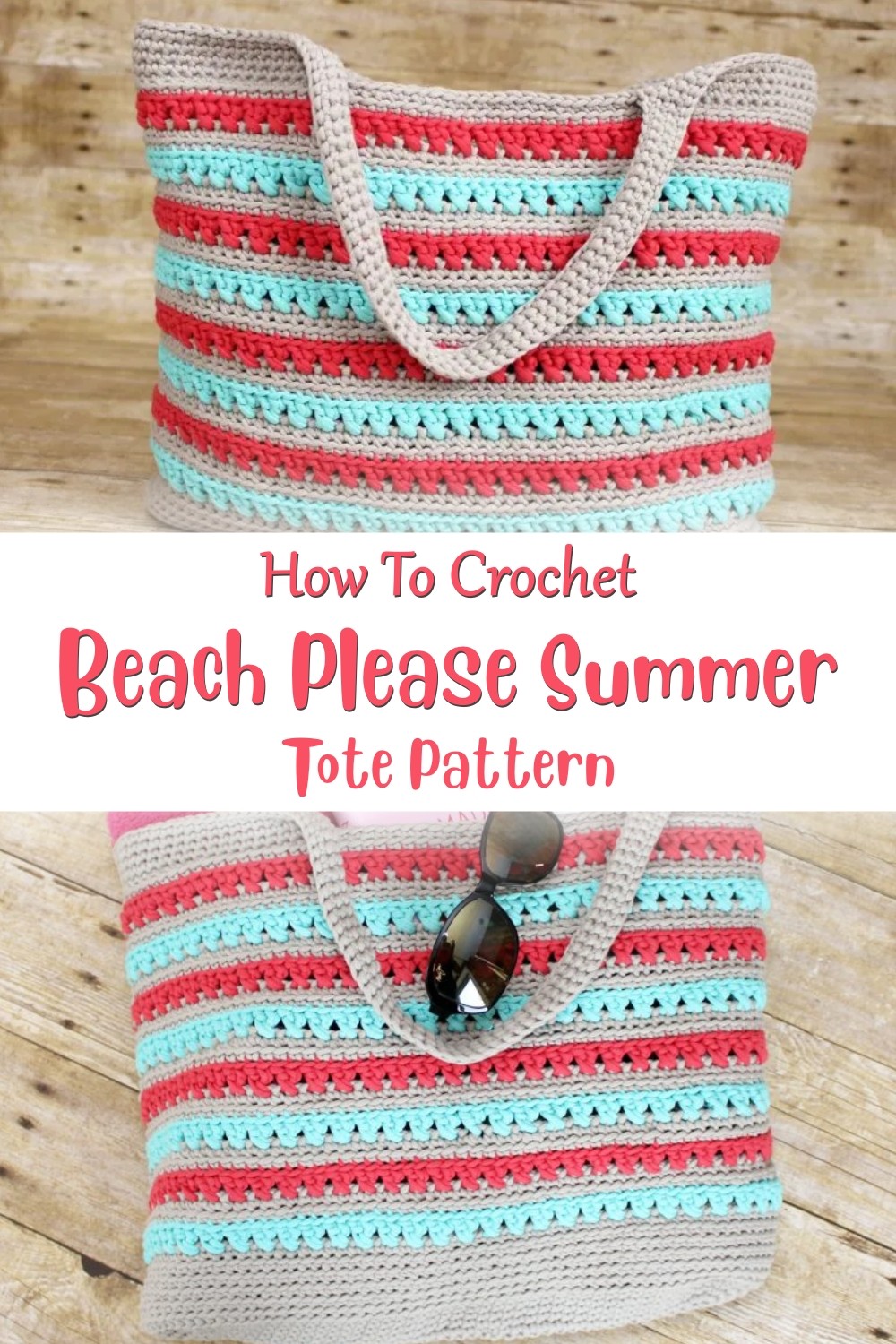 Crochet Beach Please Summer Tote Pattern