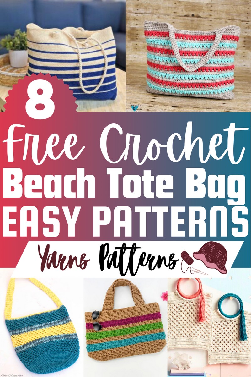 Free Crochet Beach Tote Bag Patterns