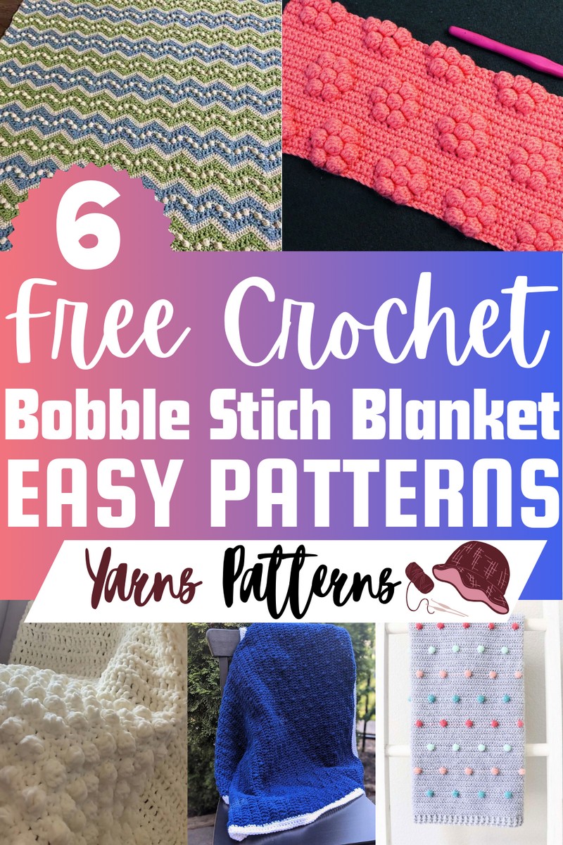 Free Crochet Bobble Stich Blanket Patterns