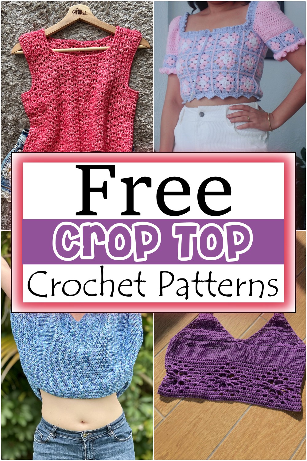 Crochet Crop Top Patterns 1