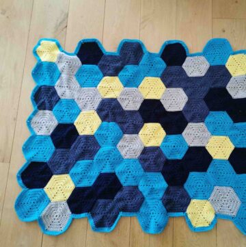 Crochet Hexagon Blanket Patterns