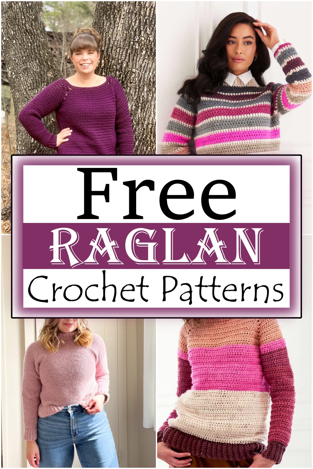 Crochet Raglan Patterns 1